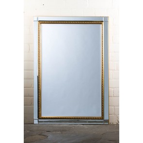 Classic Contemporary Ornate Gold  Mirror
