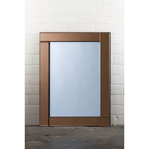 Deluxe Frameless Bronze Mirror